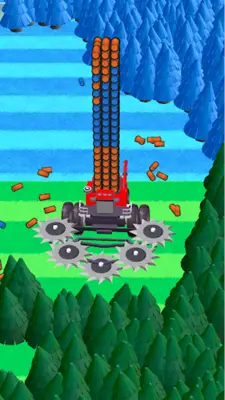 Happy Harvester Mowing Games android App screenshot 1