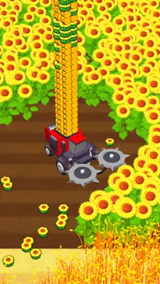 Happy Harvester Mowing Games android App screenshot 2